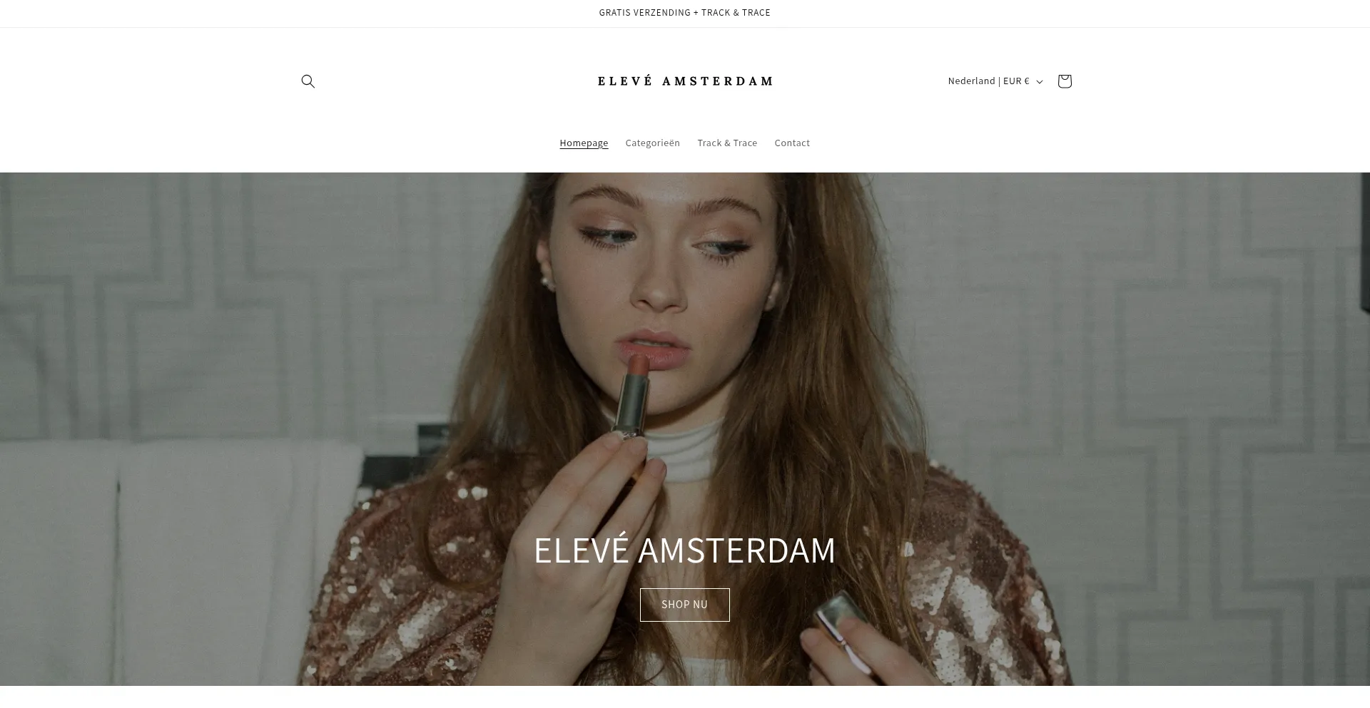 Website screenshot of Eleveamsterdam.nl