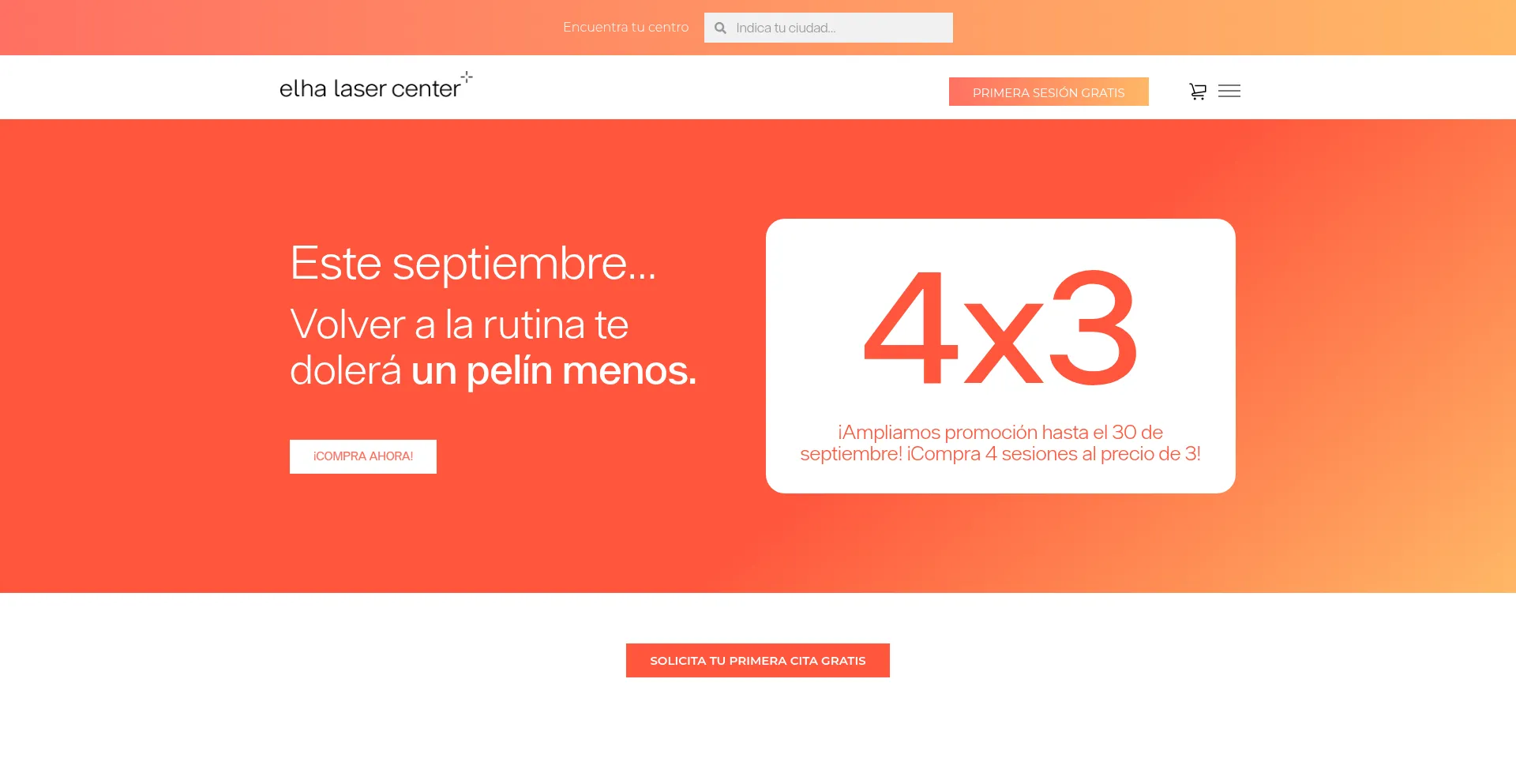 Elhadepilacionlaser.com Screenshot