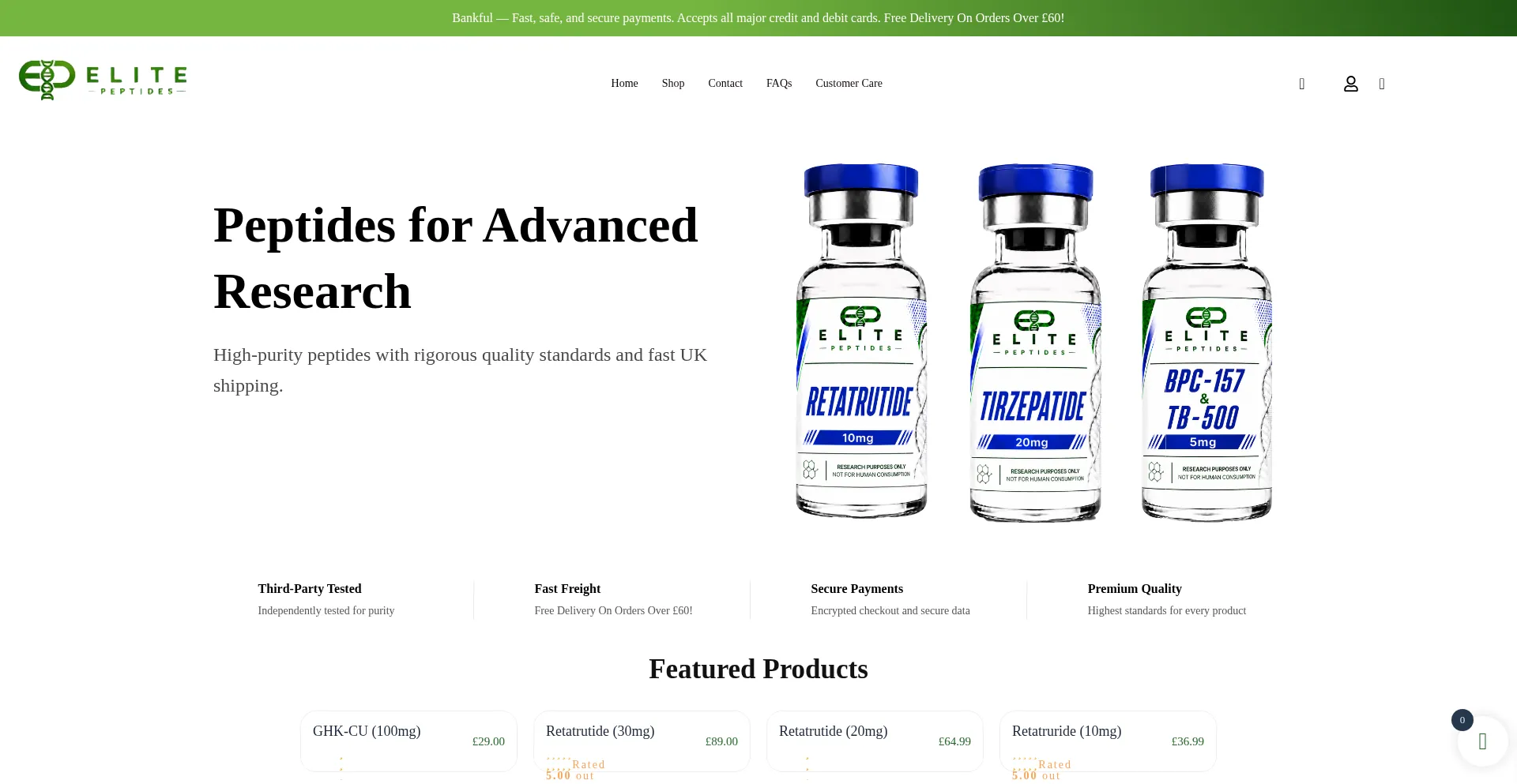 Elitepeptides.uk
