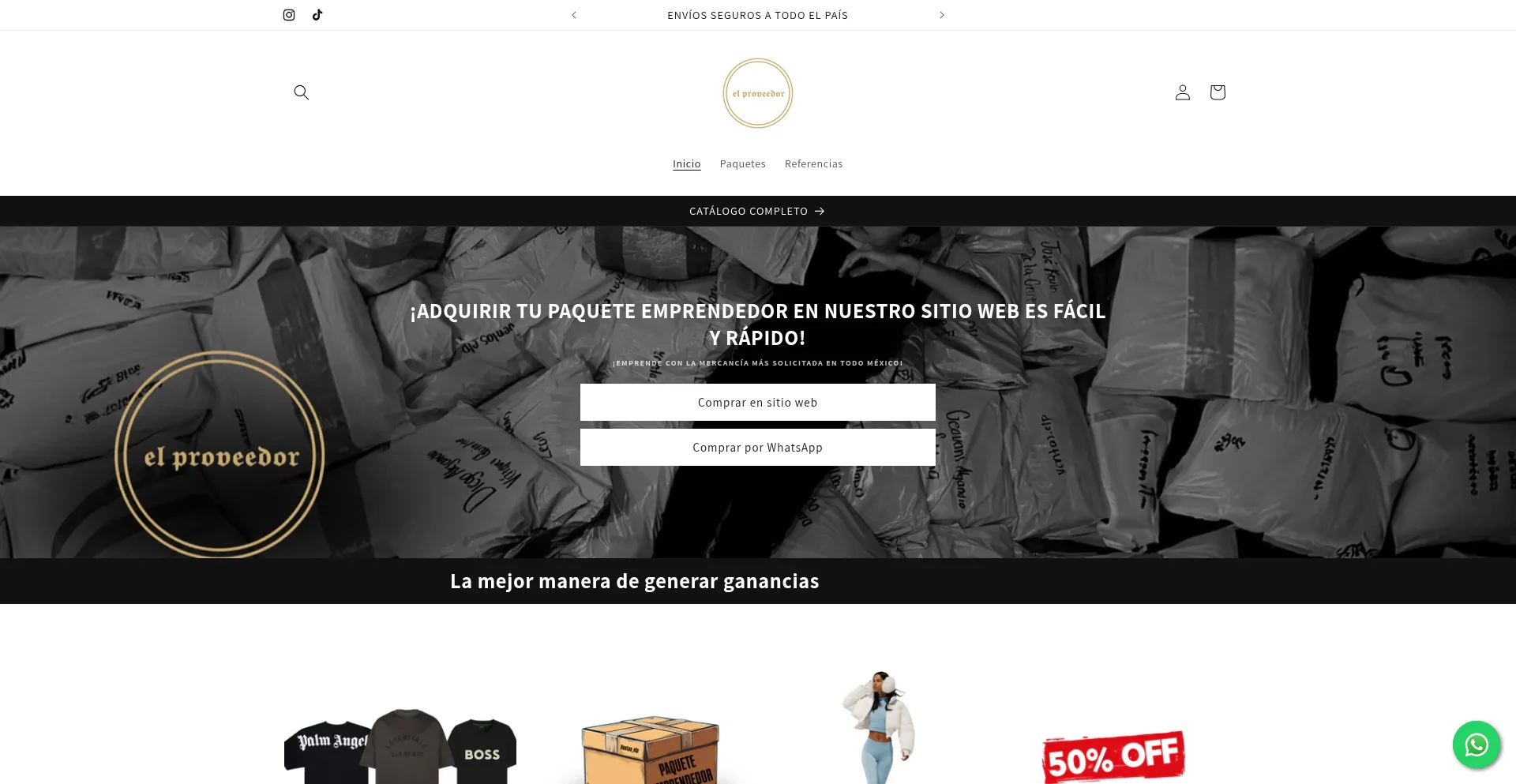 Elproveedor.mx Screenshot