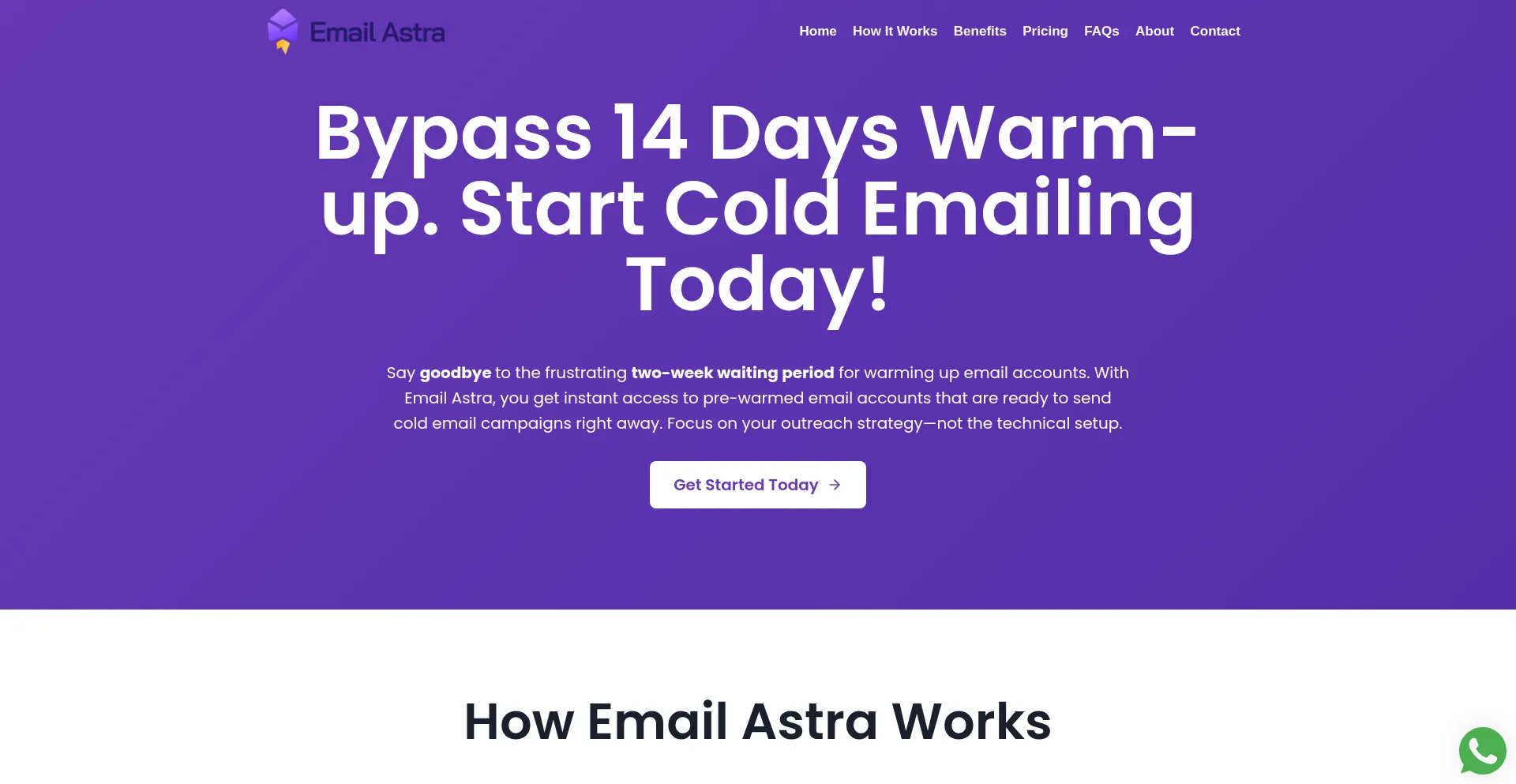 Emailastra.io Screenshot