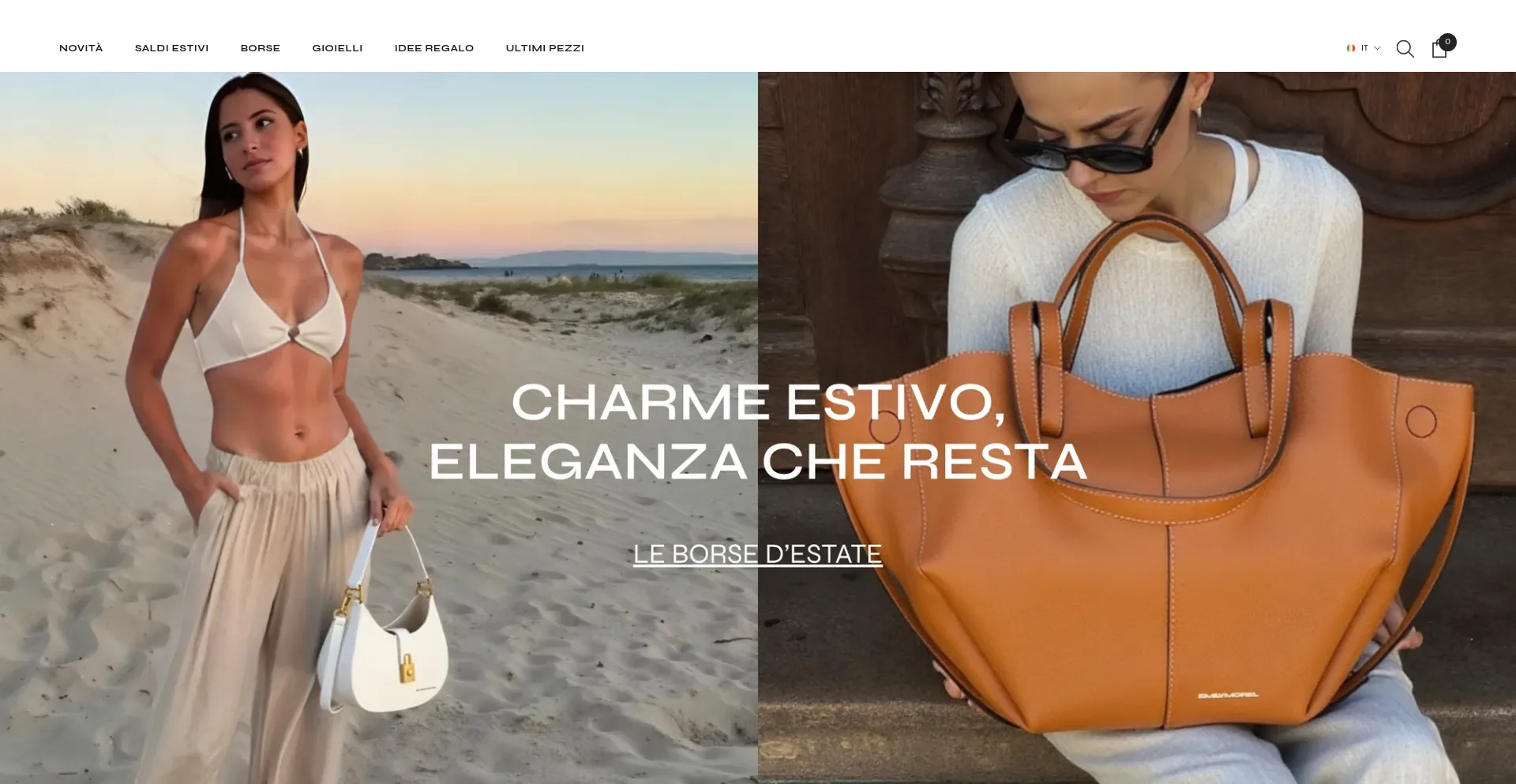 Website screenshot of Emilymorel.com