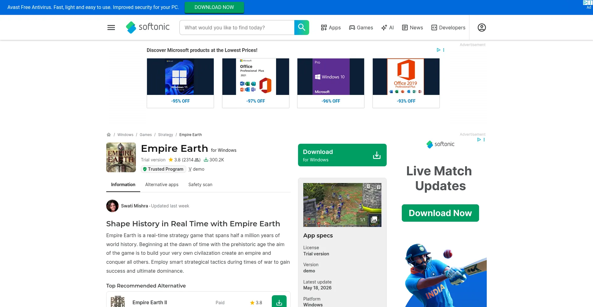 Empire-earth.en.softonic.com