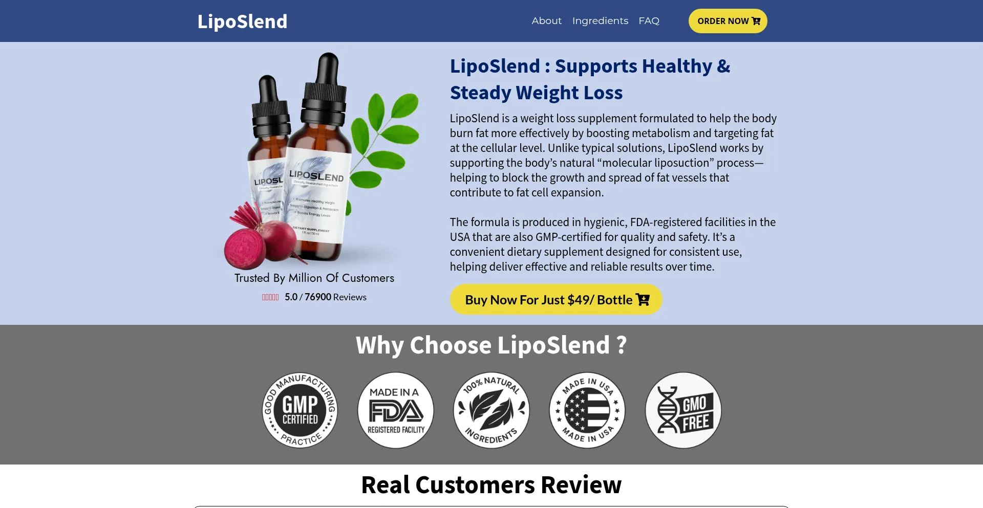 Website screenshot of En-en-us-liposlend.com