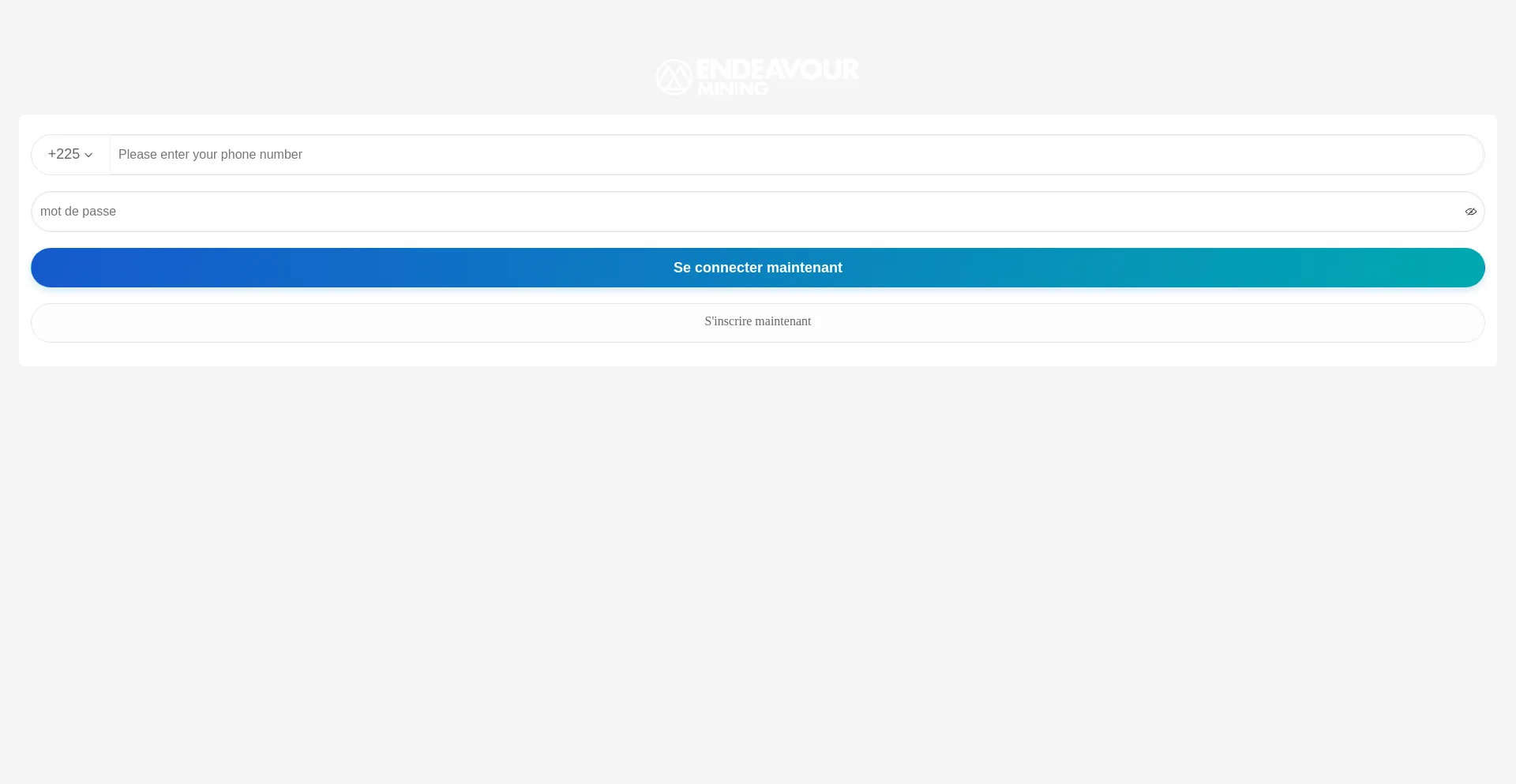 Website screenshot of Endeavourm.com