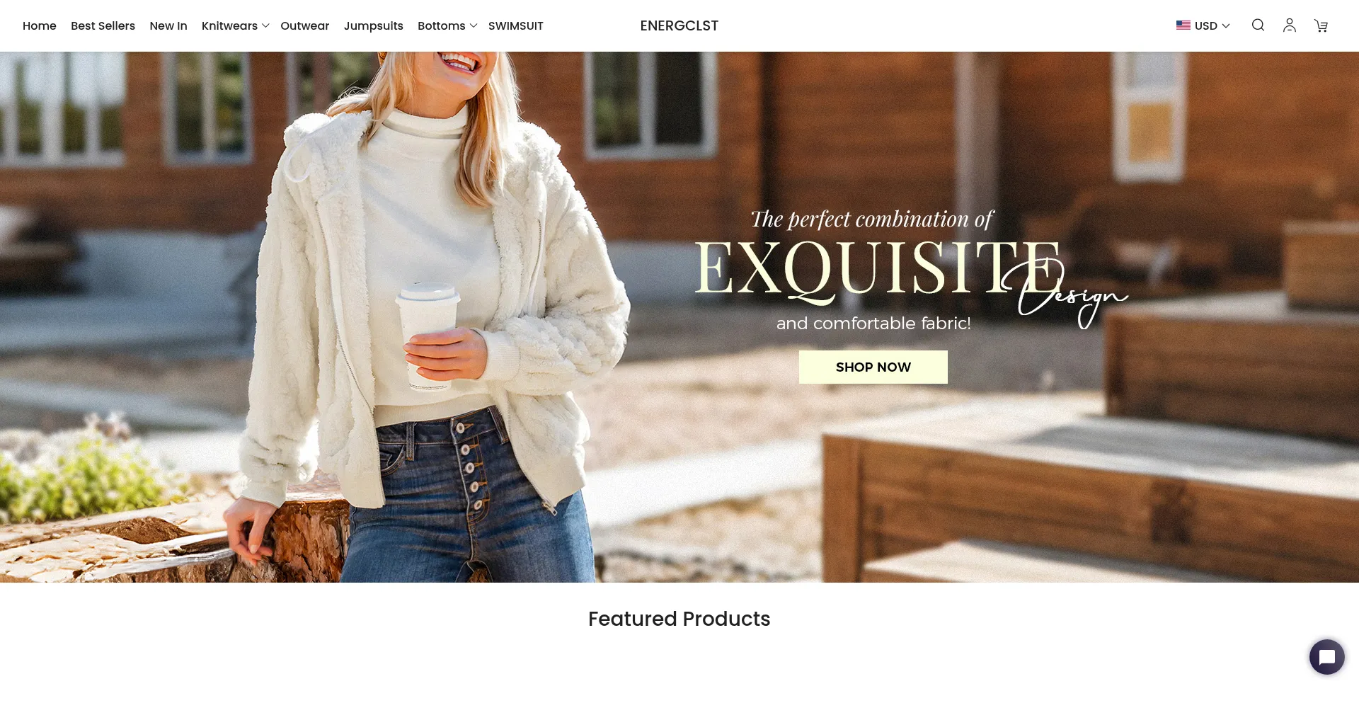 Website screenshot of Energclst.com