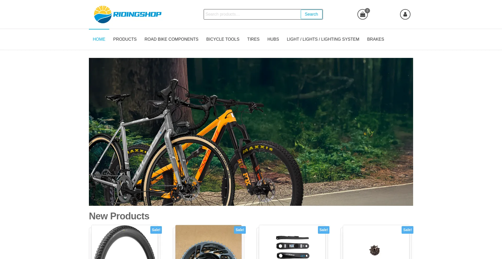 Website screenshot of Enjoyableridingshop.com