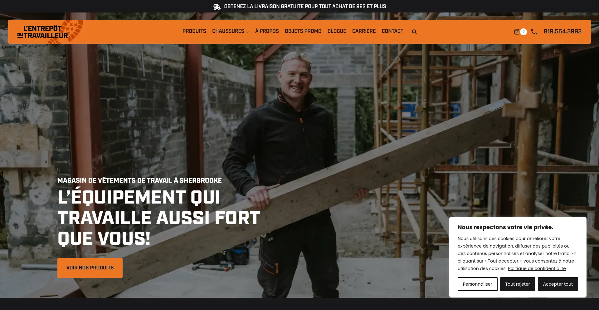 Entrepotdutravailleur.com 安全可靠吗？