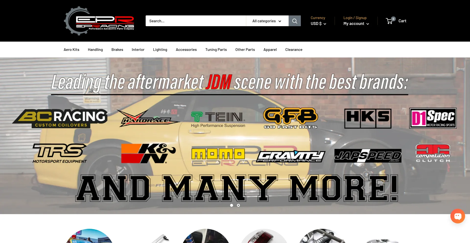 Epracing.co.uk Screenshot