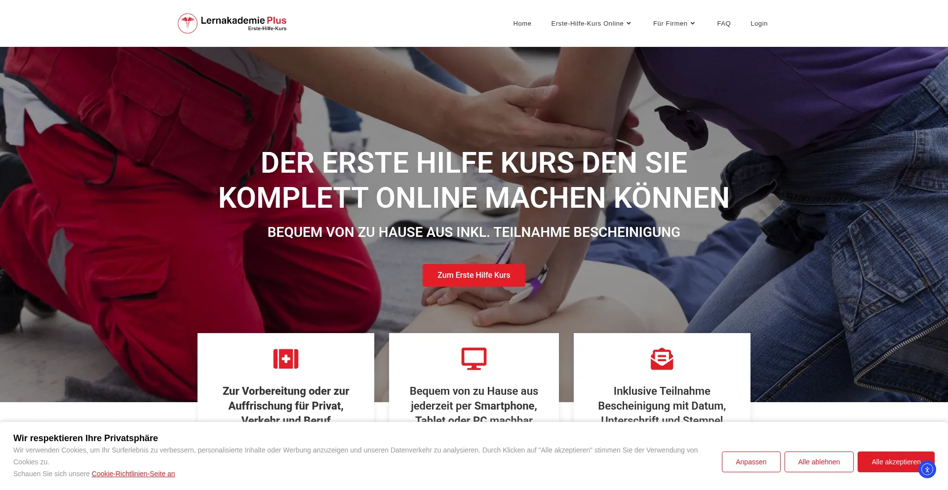 Erste-hilfe-kurs-online.de 安全可靠吗？