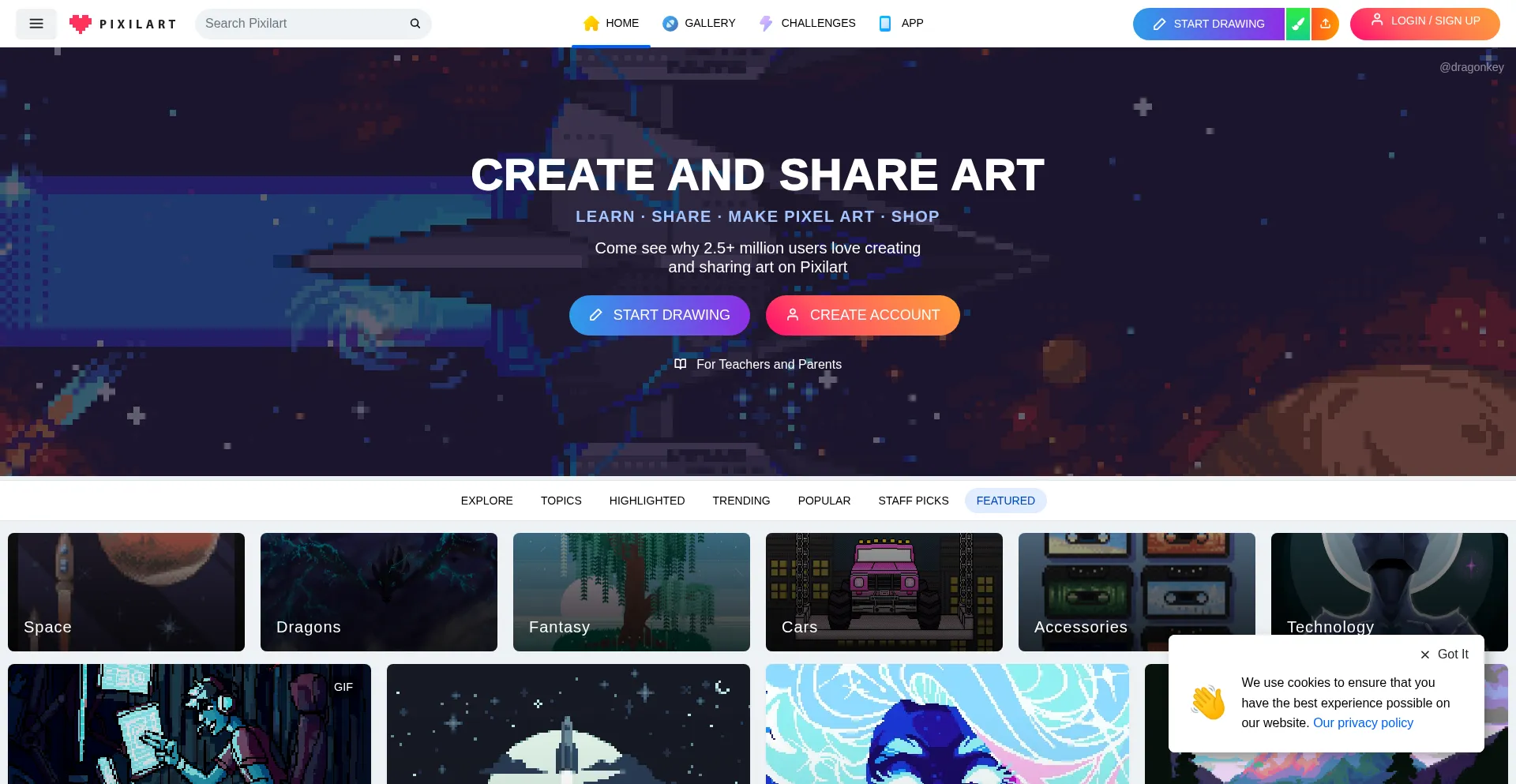 Es.pixilart.com