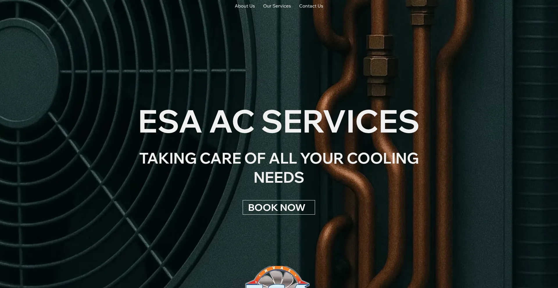 Website screenshot of Esaacservices.com
