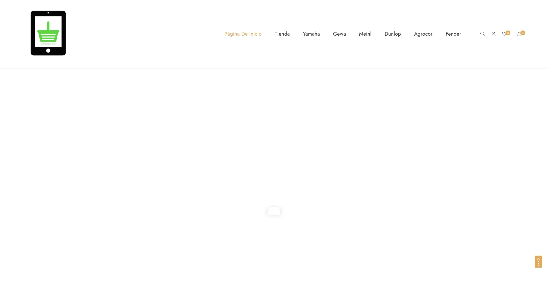 Website screenshot of Esproductos.com