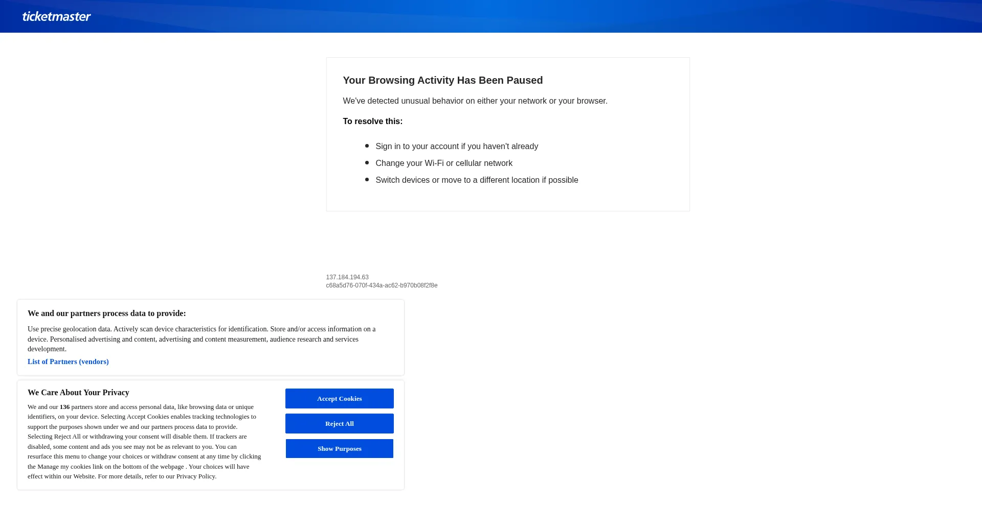 Eticketing.co.uk 安全可靠吗？