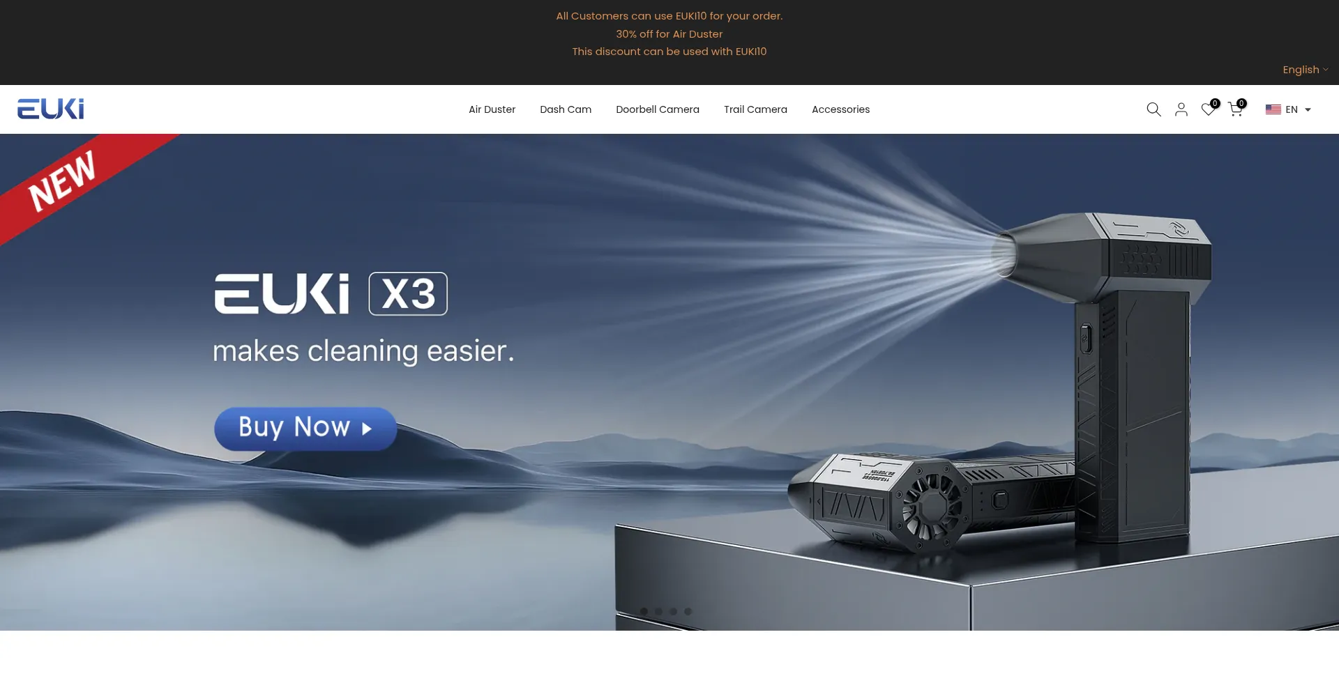 Website screenshot of Euki.cn