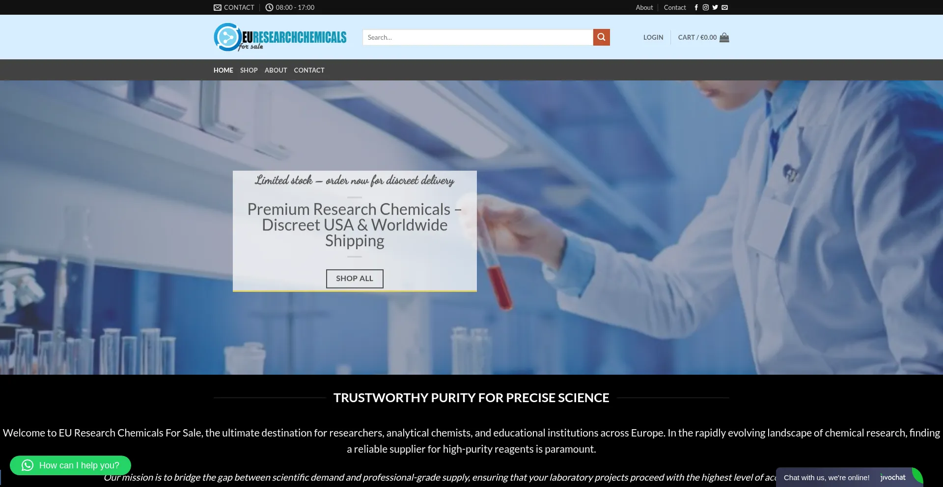 Euresearchchemicalsforsale.com