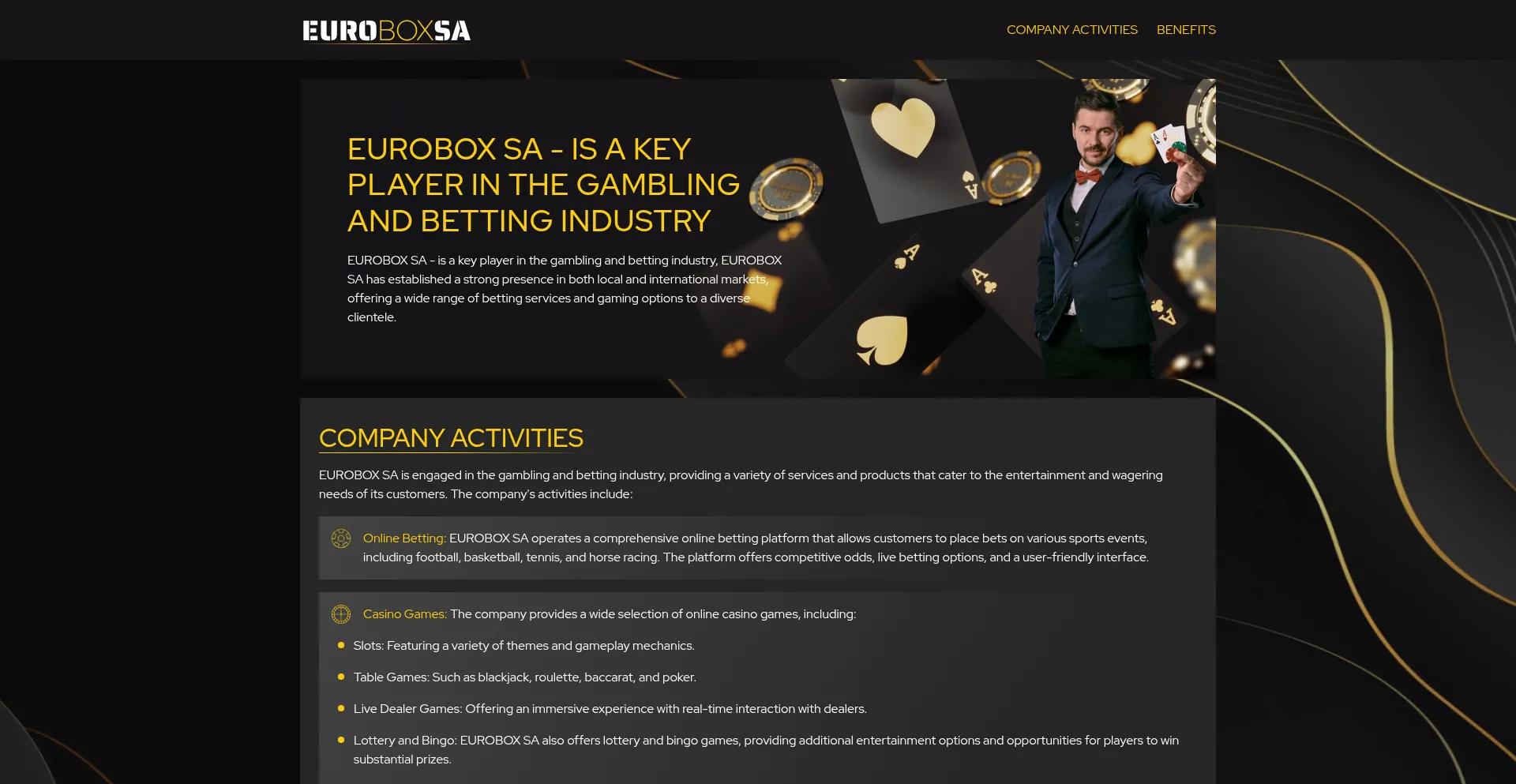 Euroboxsa.com Screenshot
