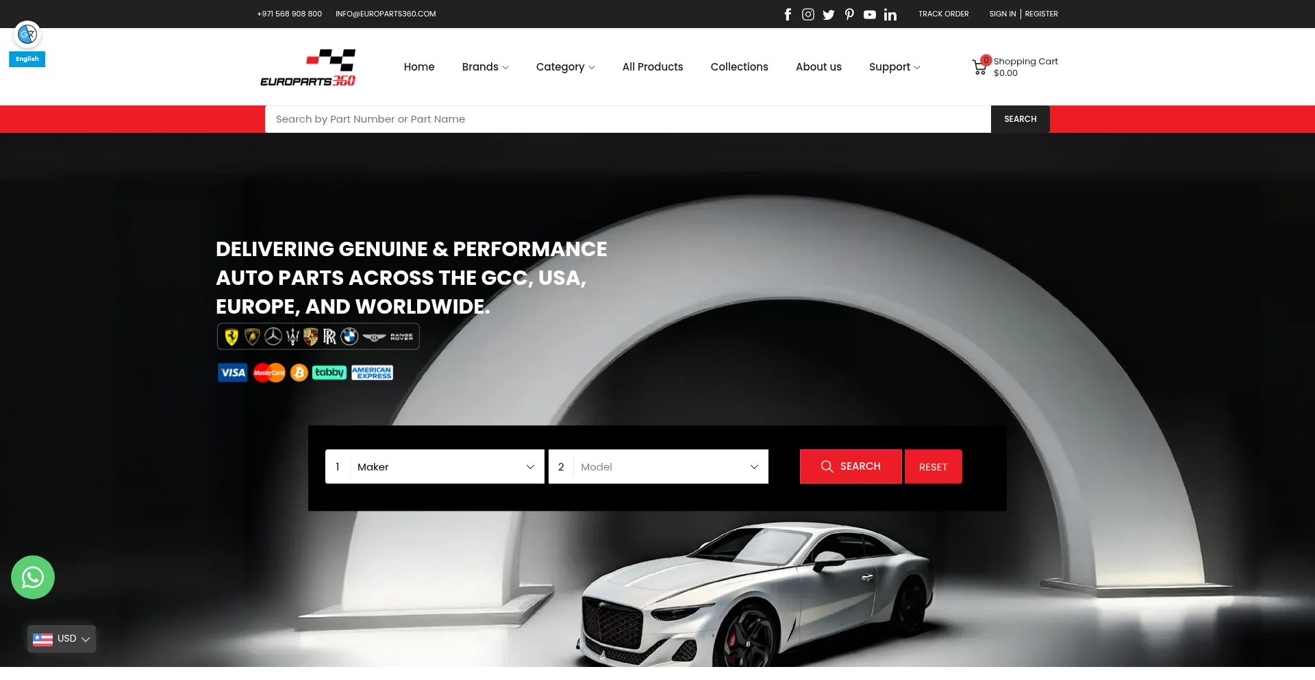 Europarts360.com 安全可靠吗？