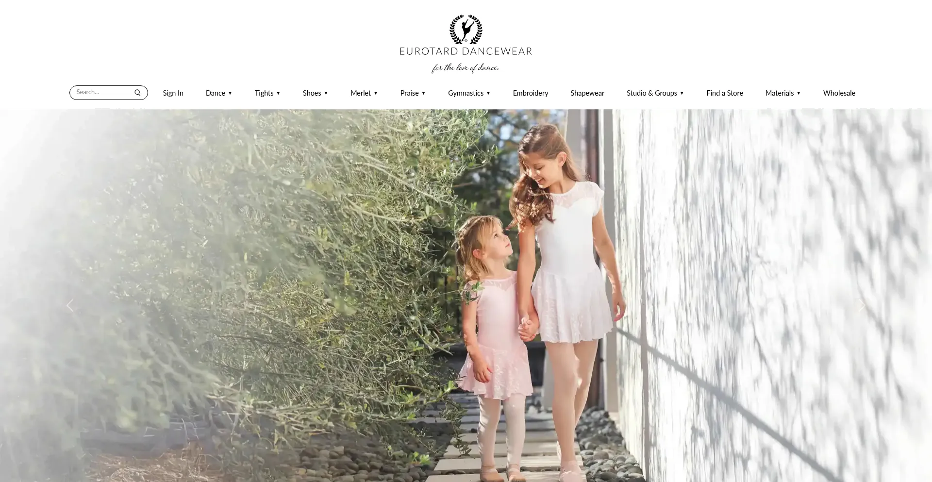 Website screenshot of Eurotard.com