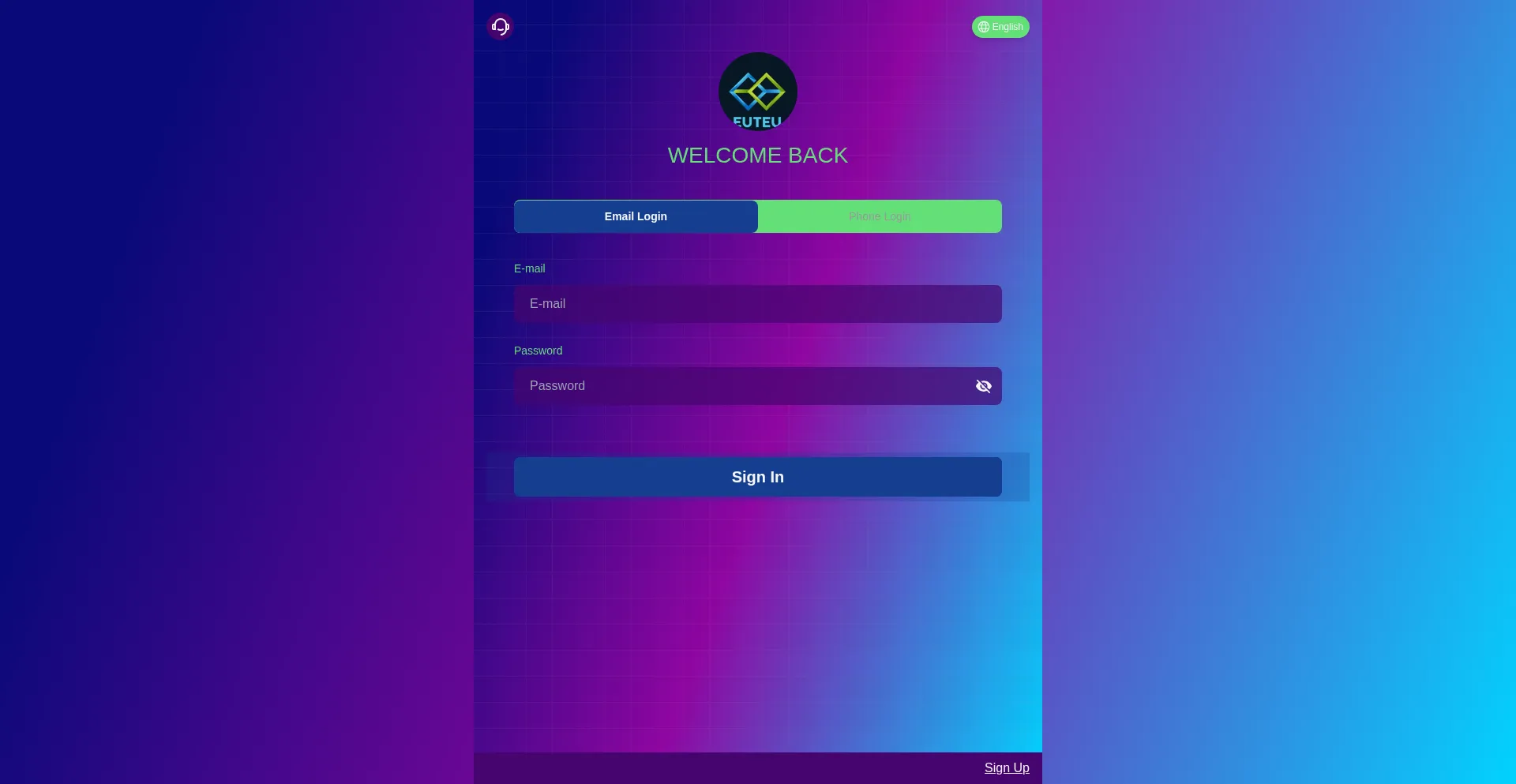 Website screenshot of Euteu.cc