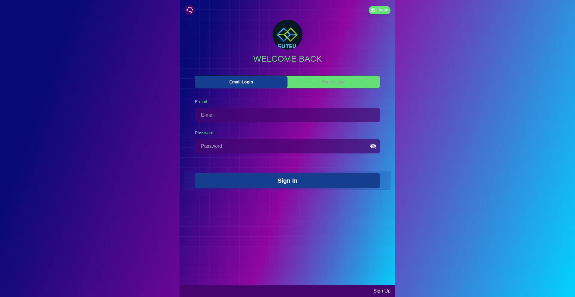 Website screenshot of Euteu.shop