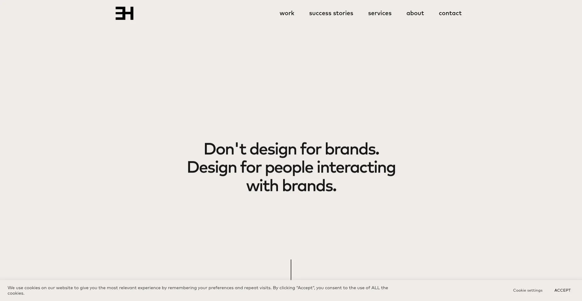 Website screenshot of Evahilla.com