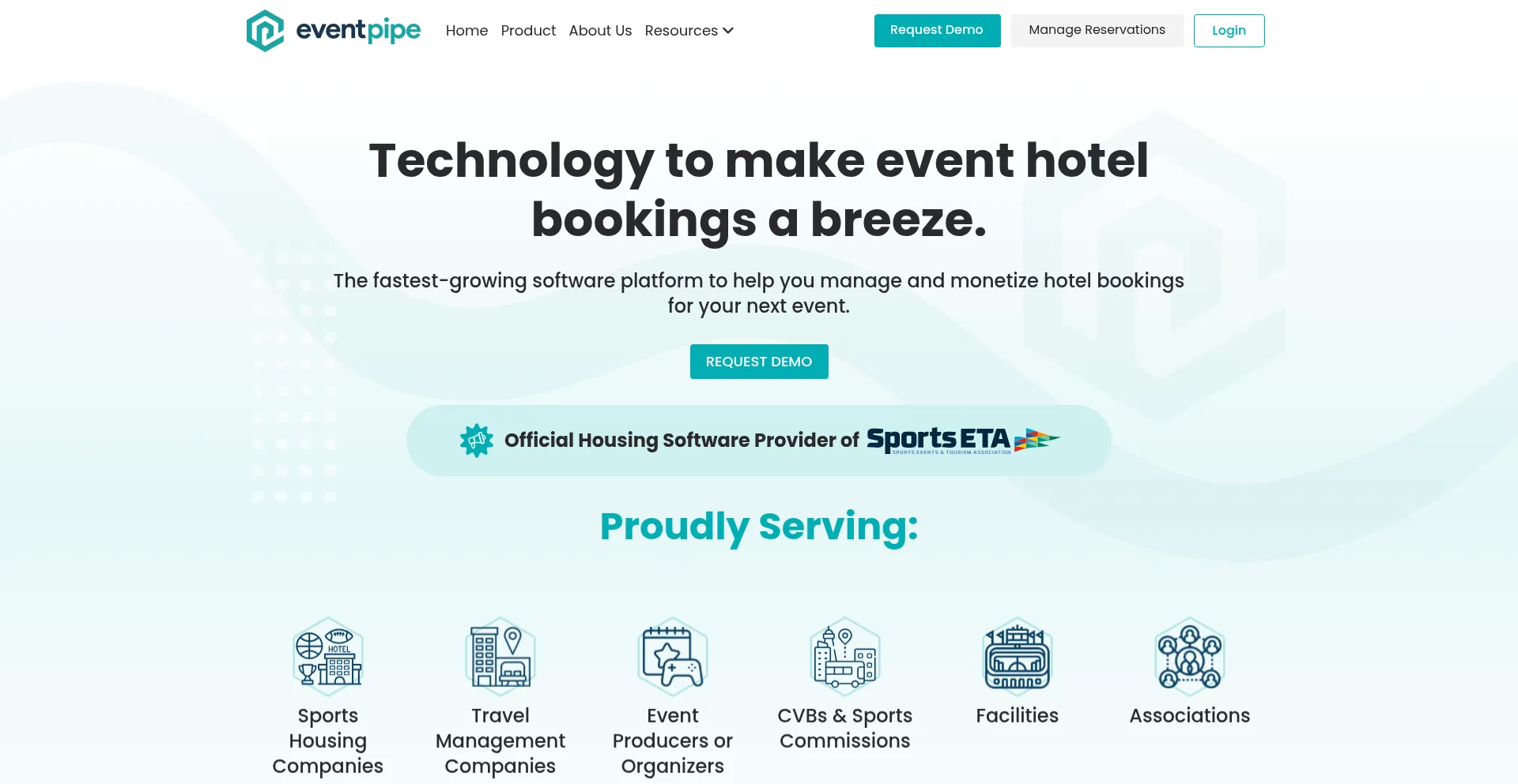 Eventpipe.com Screenshot