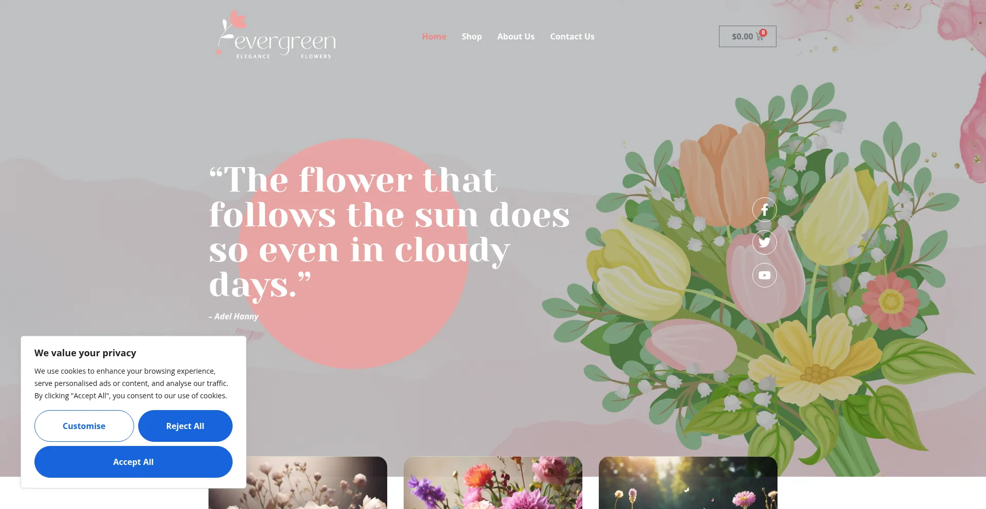 Evergreeneleganceflowers.com