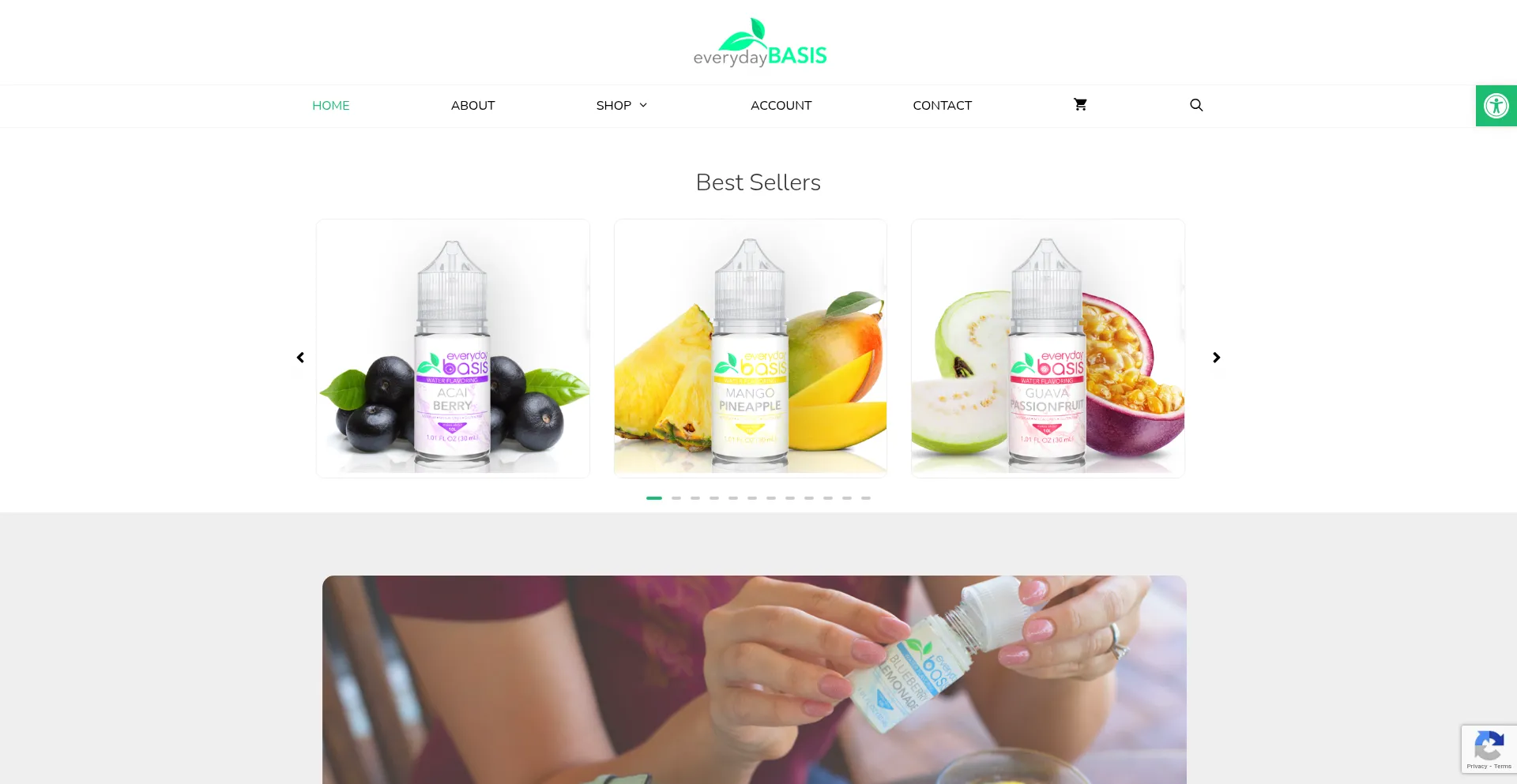 Everydaybasis.com Screenshot