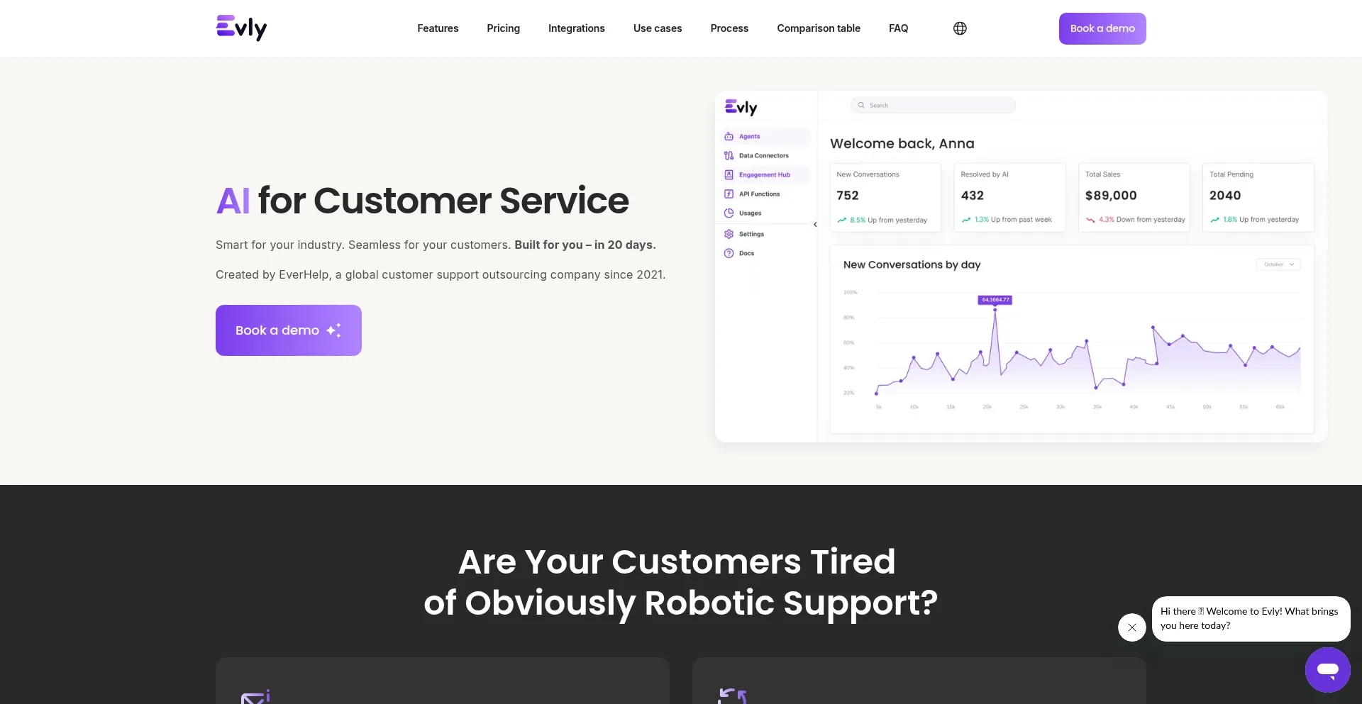 Evly.ai Screenshot