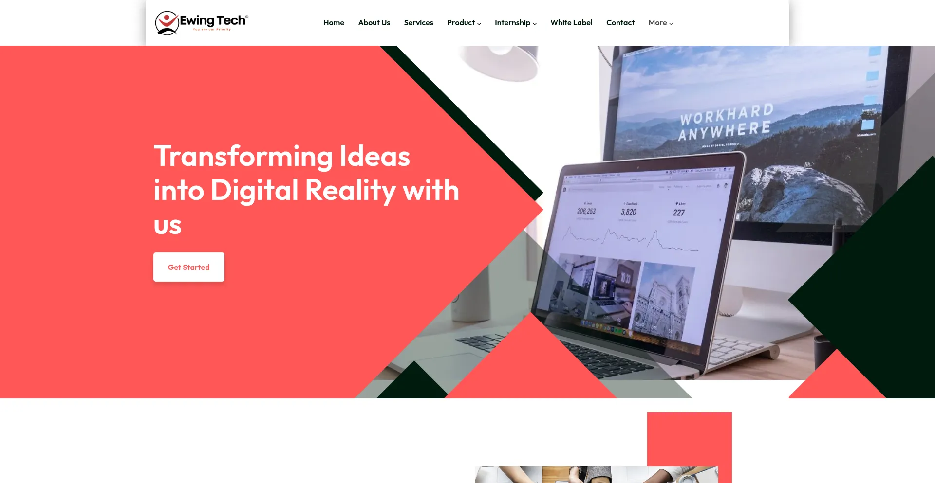 Ewing-tech.com Screenshot