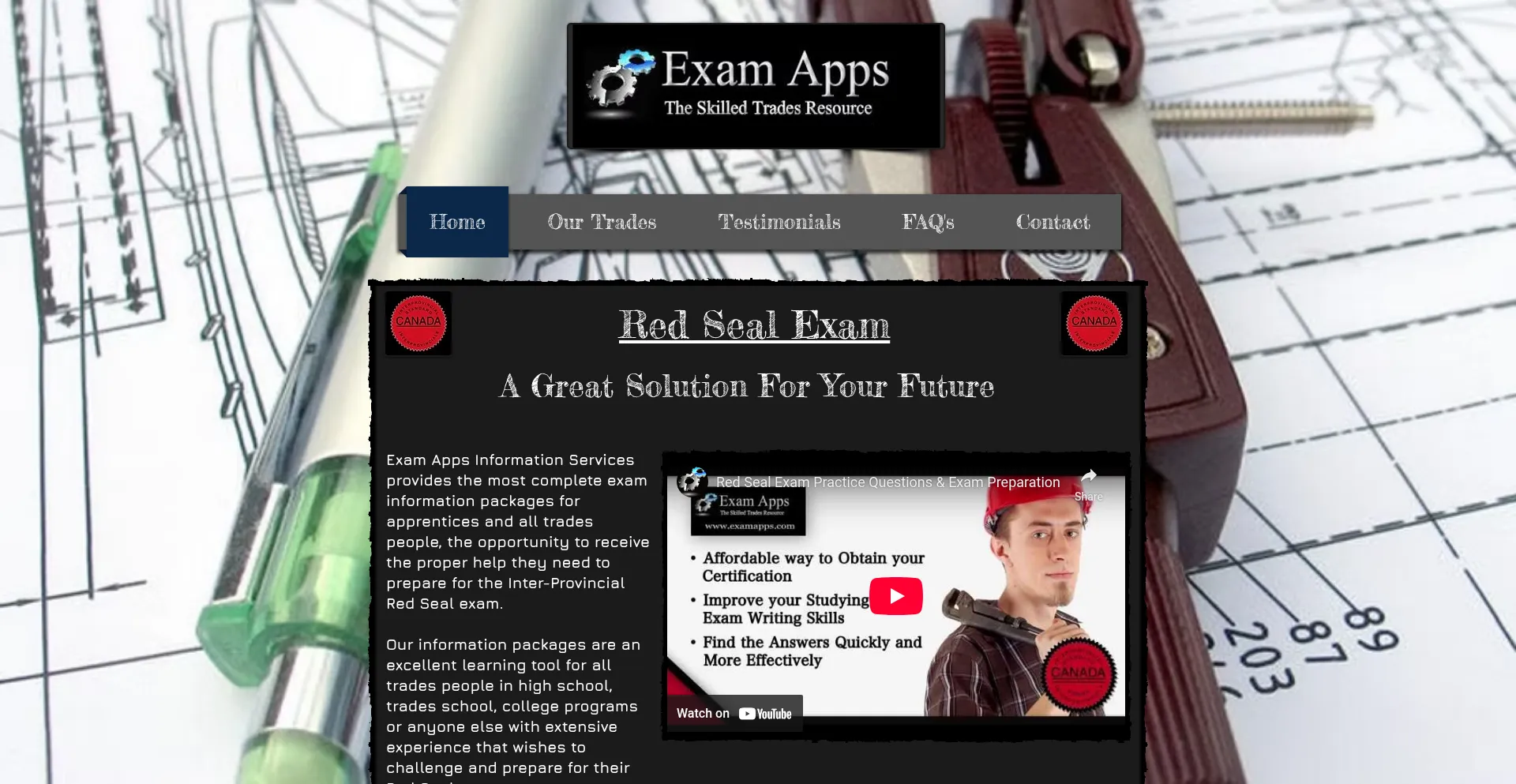 Examapps.com Screenshot
