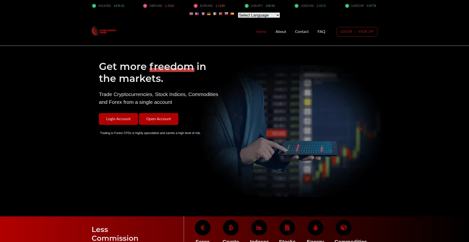 Excellovestbk.org Screenshot