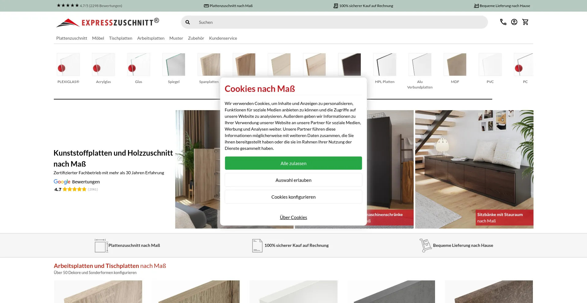 Expresszuschnitt.de