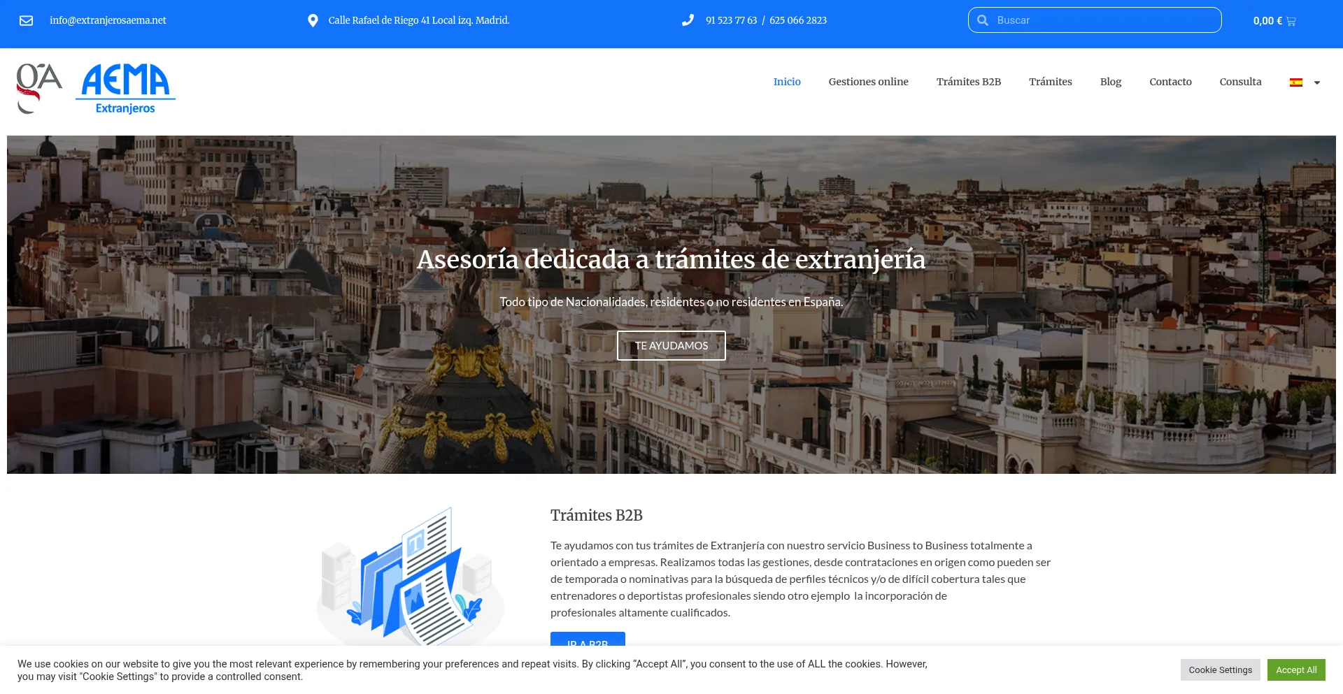 Extranjerosaema.com 安全可靠吗？