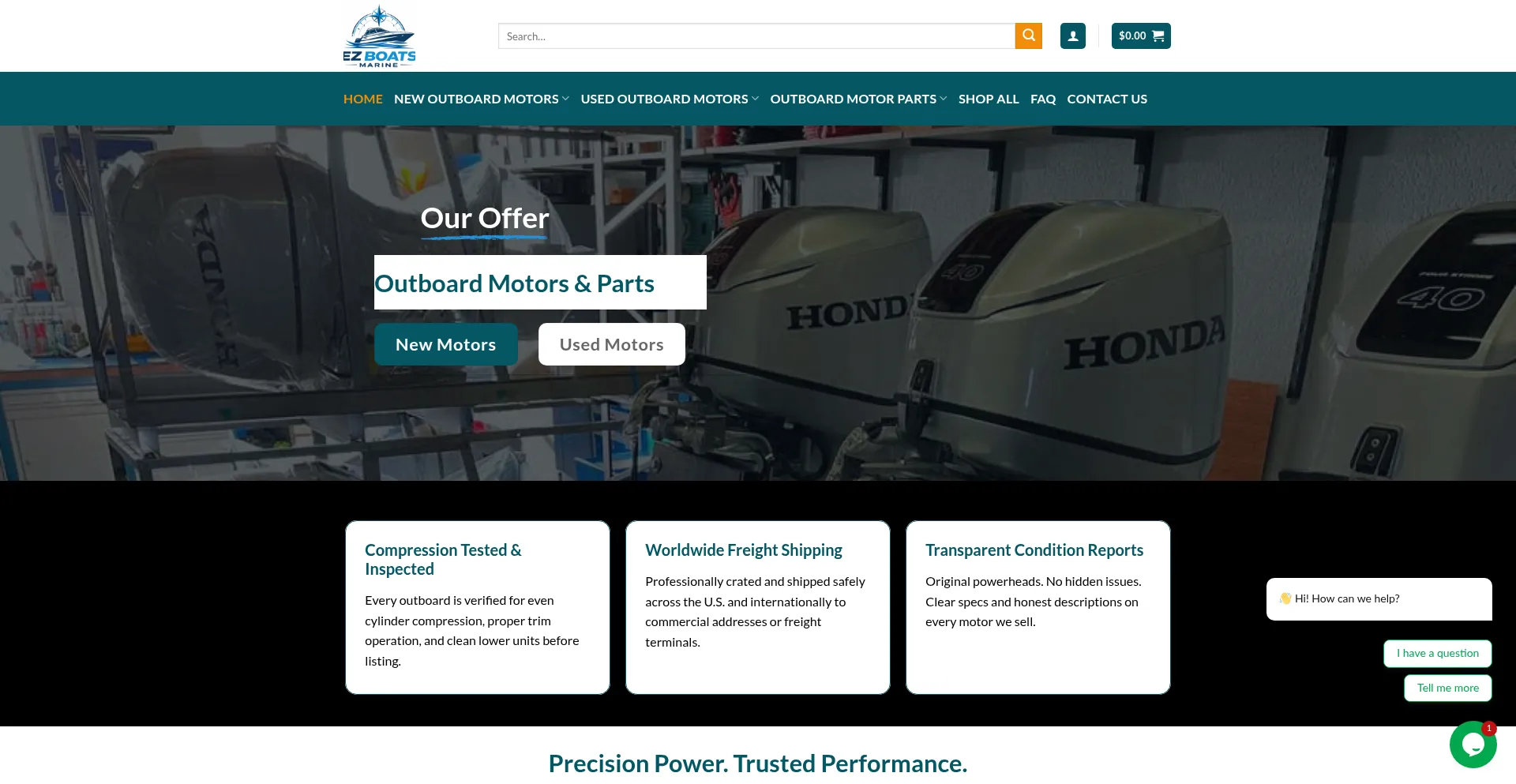 Ezboatsmarine.com