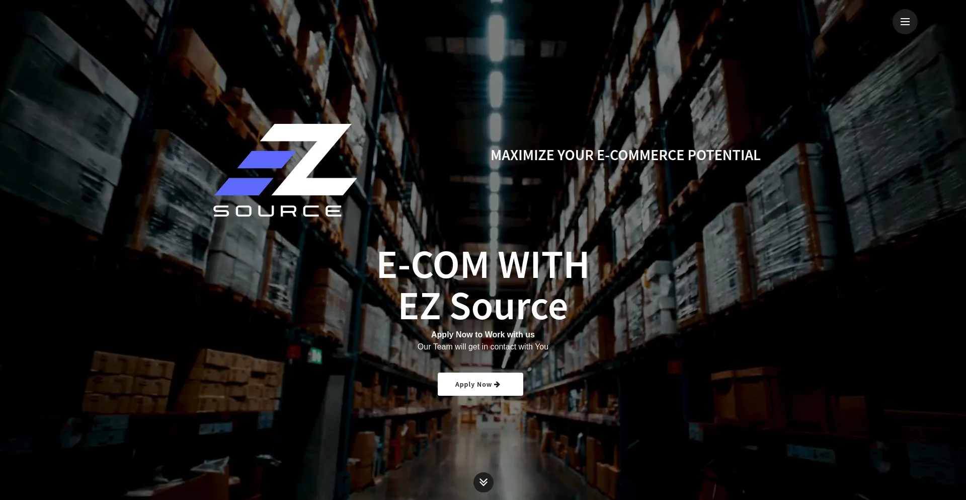 Website screenshot of Ezsource.net