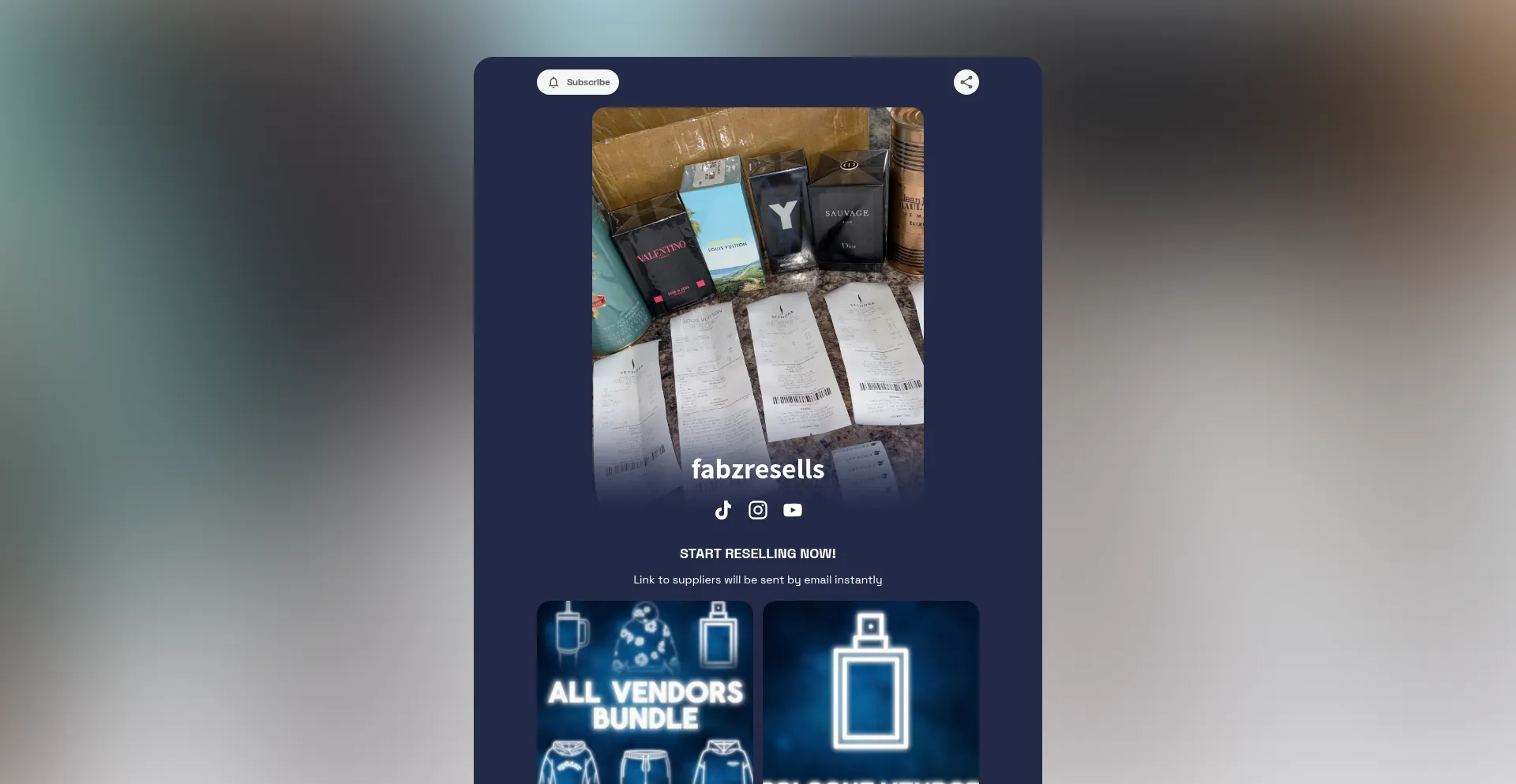 Fabzvendors.com 安全可靠吗？