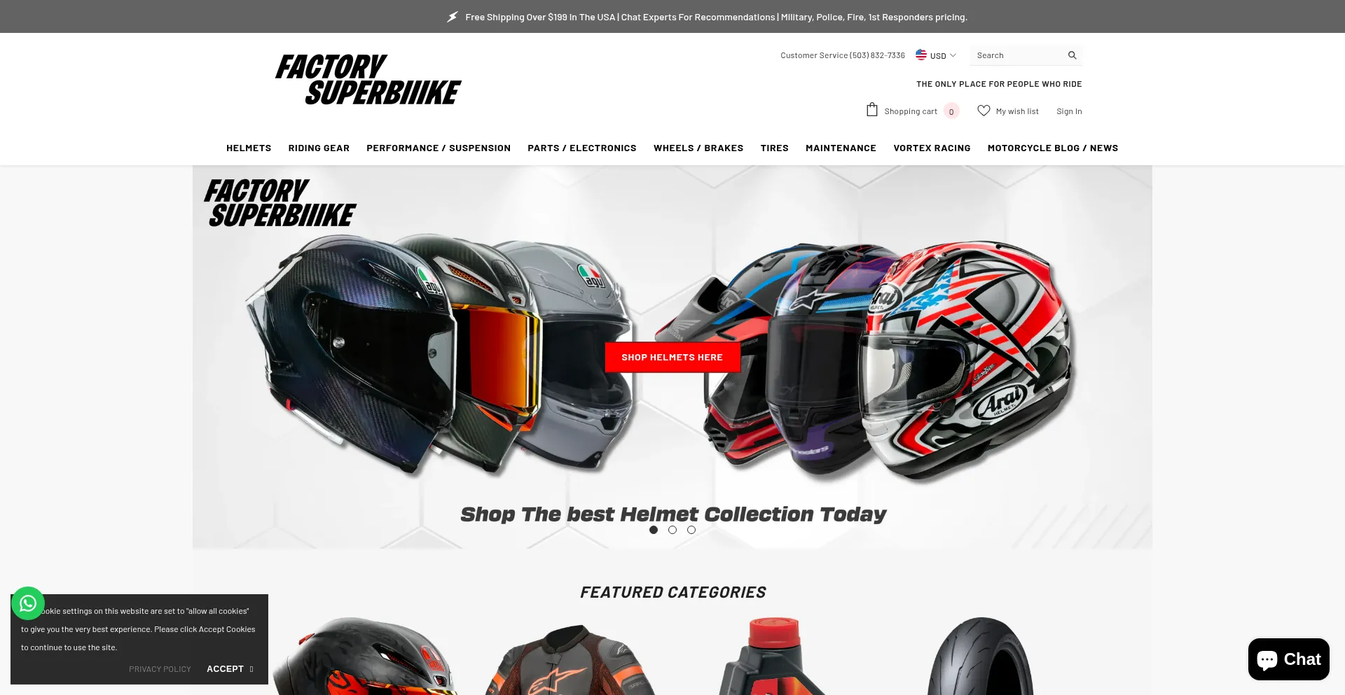 Factorysuperbike.com Screenshot
