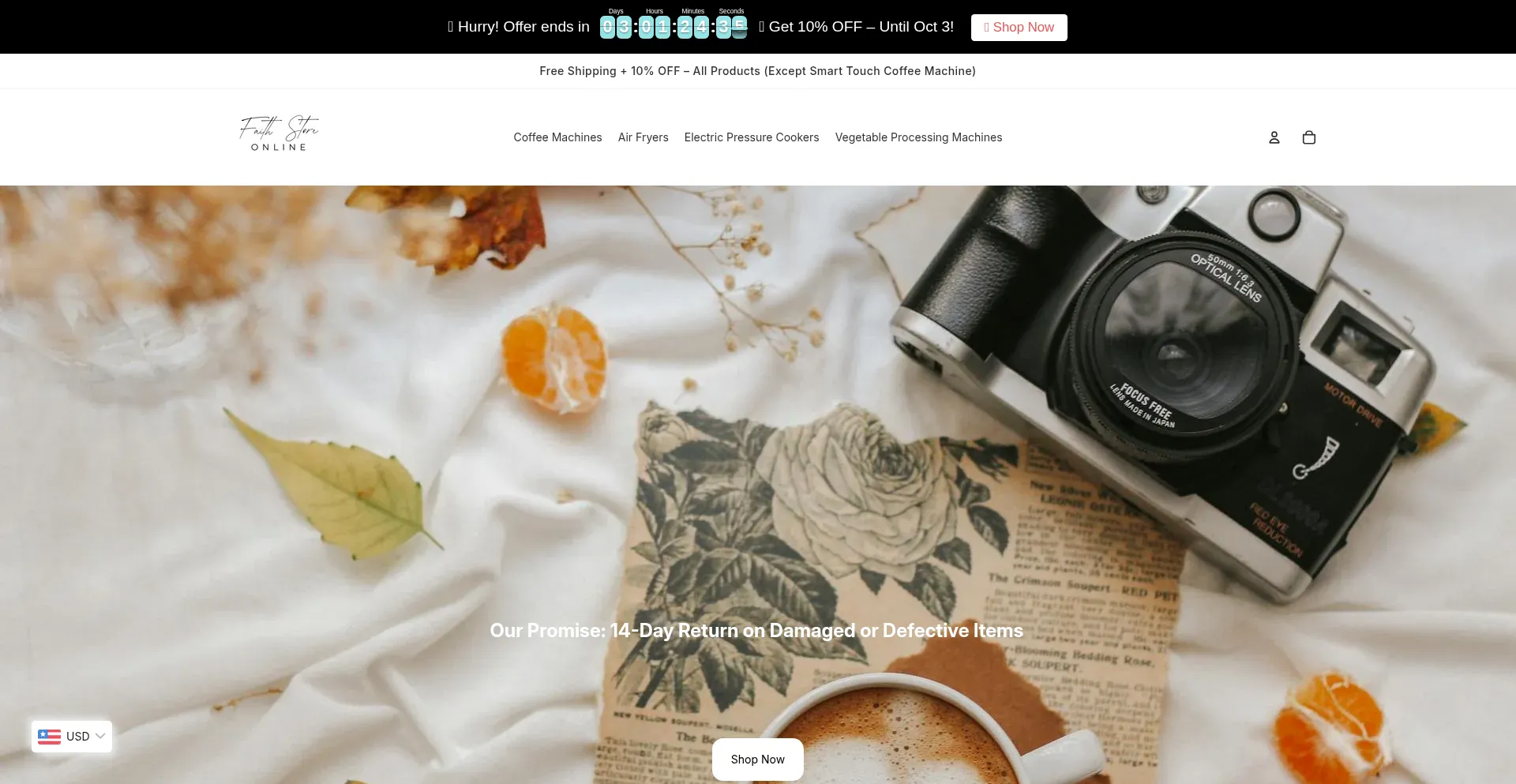 Faithstoreonline.com Screenshot