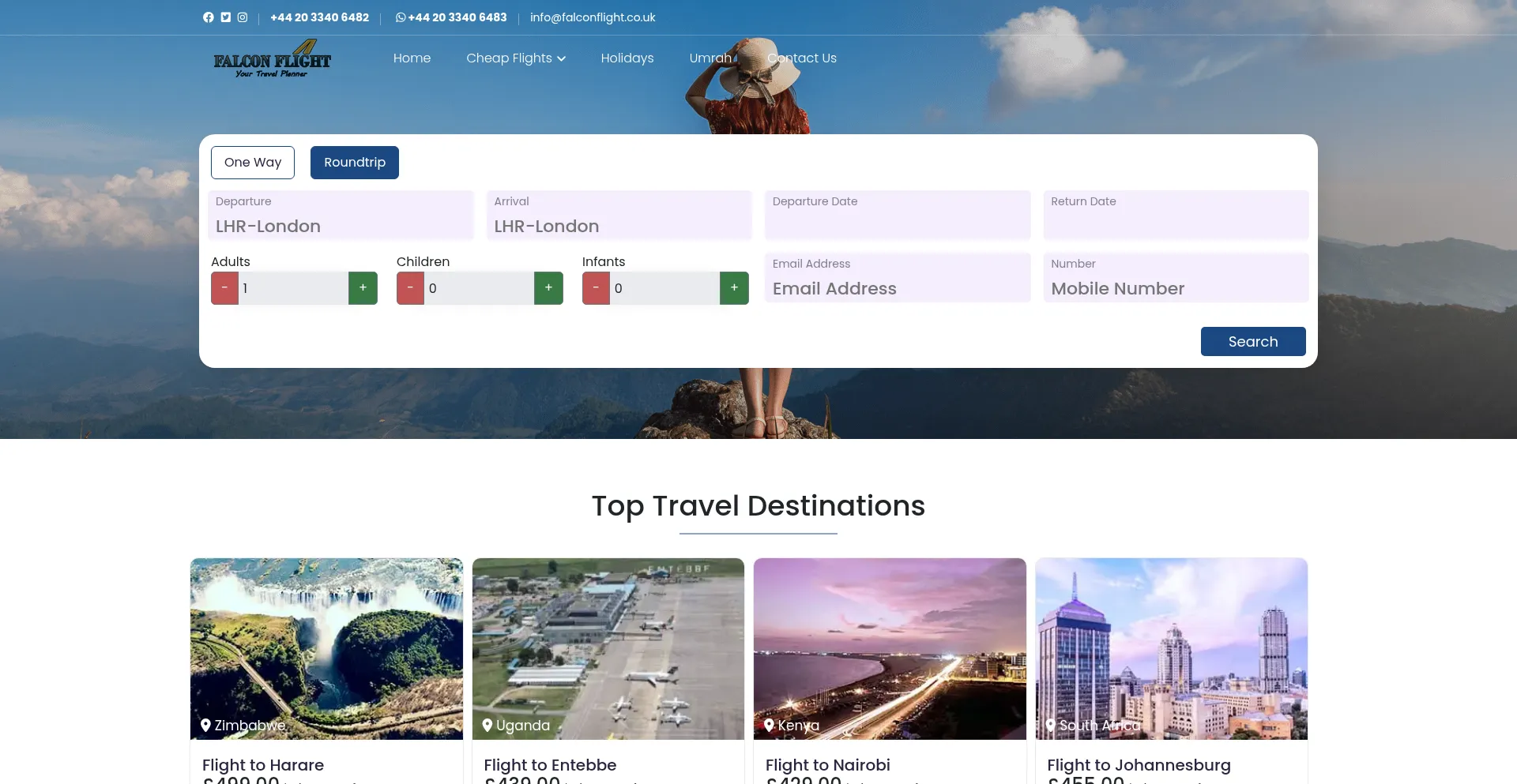 Falconflight.co.uk