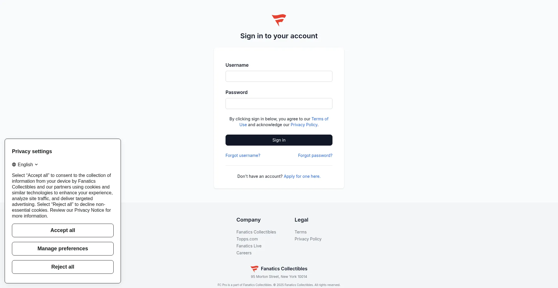 Fanaticscollectpro.com