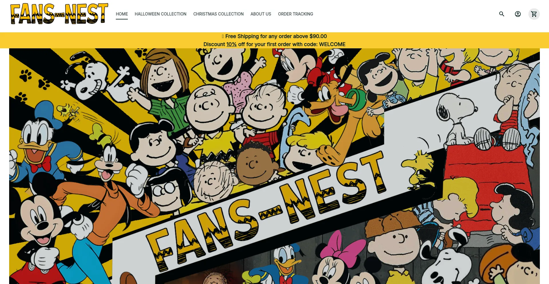 Fans-nest.com Screenshot