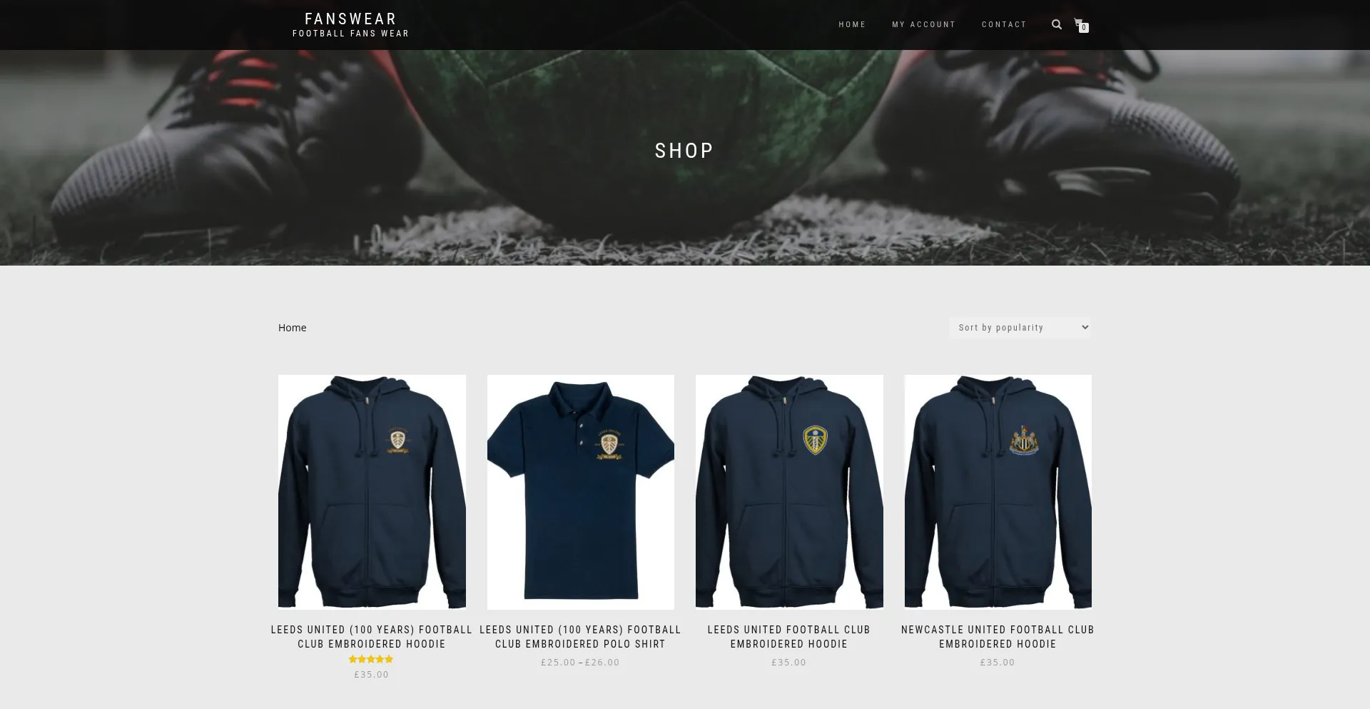 Fanswear.store Screenshot