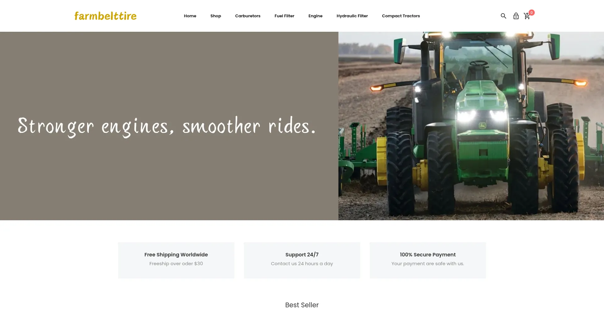 Farmbelttire.com Screenshot