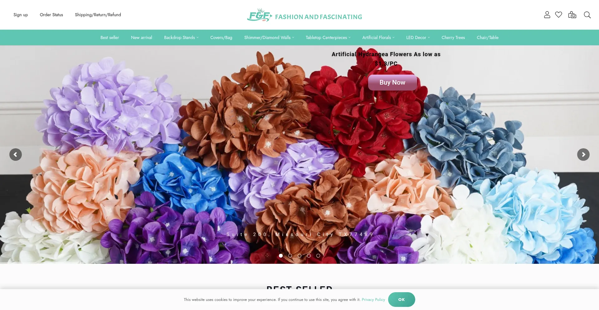 Fashionandfascinating.com Screenshot