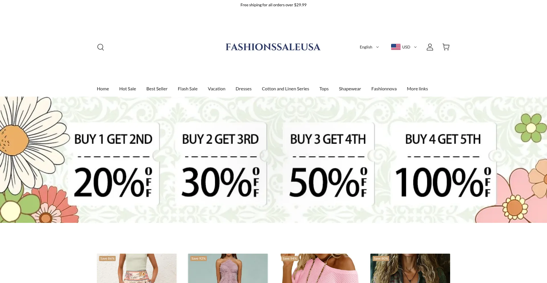Fashionssaleusa.com 安全可靠吗？