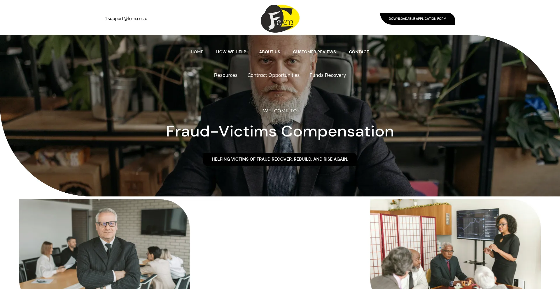 Fcen.co.za Screenshot