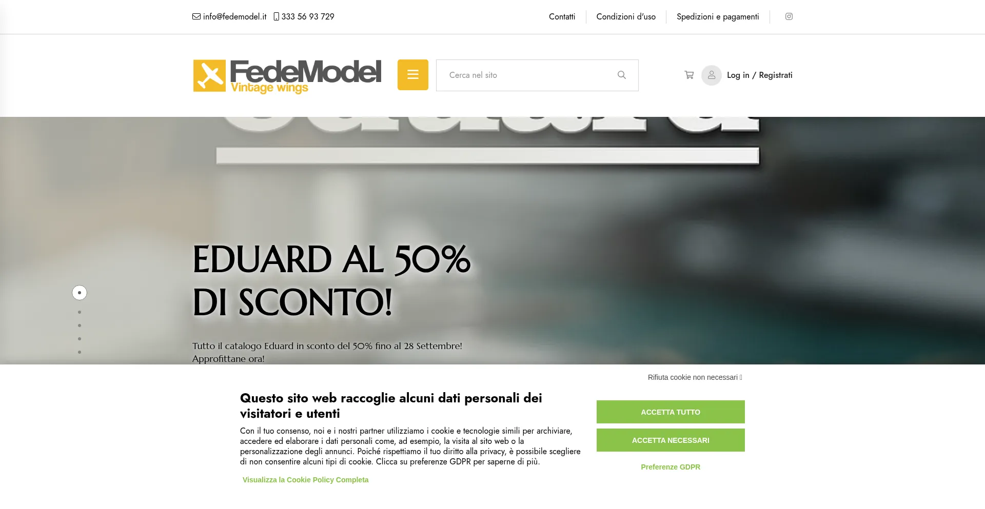 Fedemodel.it Screenshot