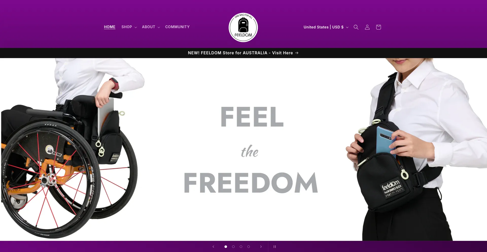 Feeldomlife.com Screenshot